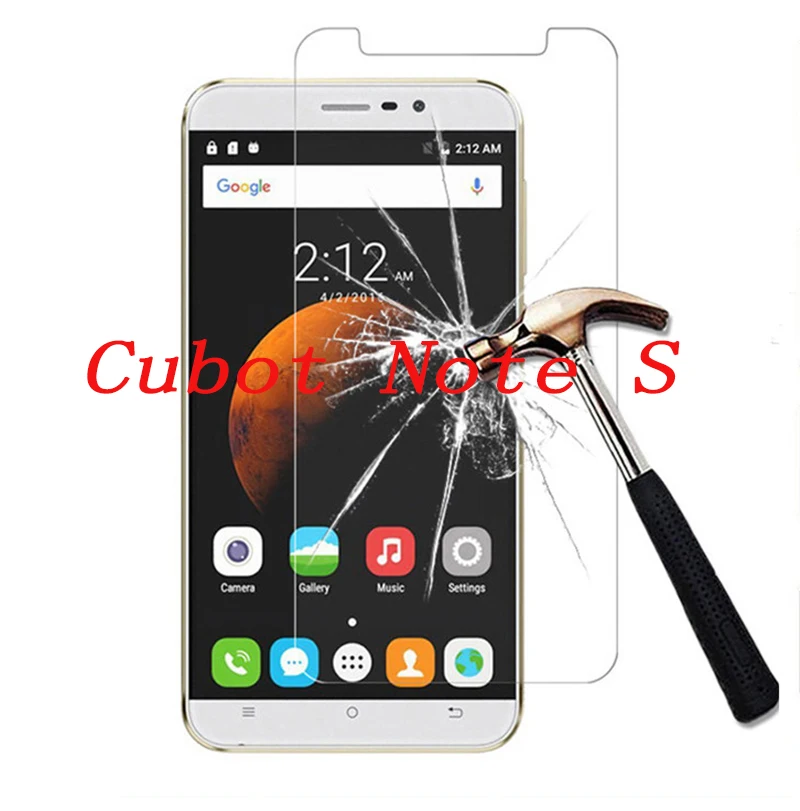 Smartphone Tempered Glass  for Cubot Note S  9H Explosion-proof Protective Film Screen Protector cover phone Smartphone Tempered Glass  for Cubot Note S  9H Explosion-proof Protective Film Screen Protector cover phone