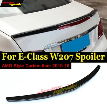 

W207 AMG Style Spoiler For Mercedes Benz E Class W207 2010-2016 E200 E250 E300 Tail Rear Trunk Spoiler Wing Carbon Car Styling