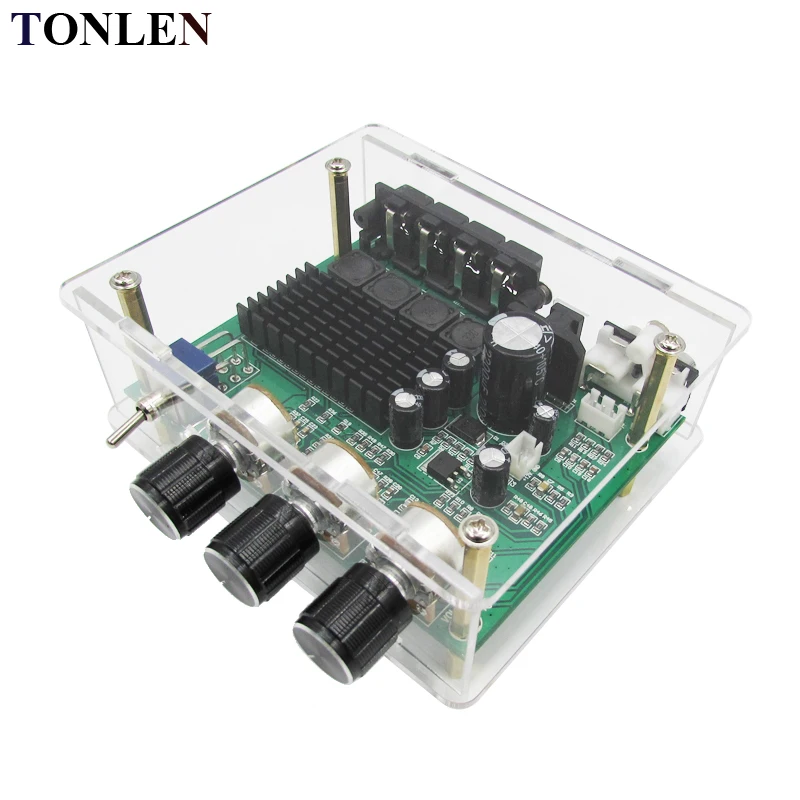 

TONLEN TPA3116D2 Digital Audio Amplifier Board 12V 80W*2 2.0 channels High Power Amplifiers Board Module DIY HIFI Amp