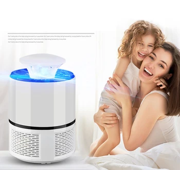 

USB Electronics Mosquito Killer Trap Moth Fly Wasp LED Night Light Lamp Bug Insect Lights Killing Pest Zapper Repeller 110V/220V
