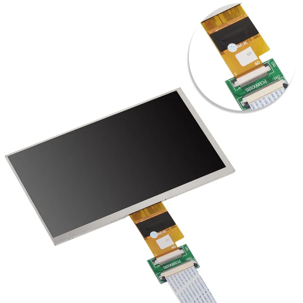 Srjtek 7 &quotдюймовый ЖК дисплей экран 1027*600 EJ070NA 01J монитор Пульт дистанционного