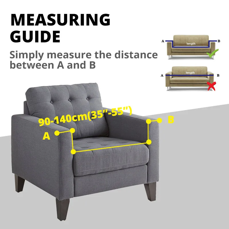 Растягивающийся чехол для кресла, дивана, гостиной, 1 диван, чехол для дивана, одноместная мебель, диване, чехол для кресла, эластичный