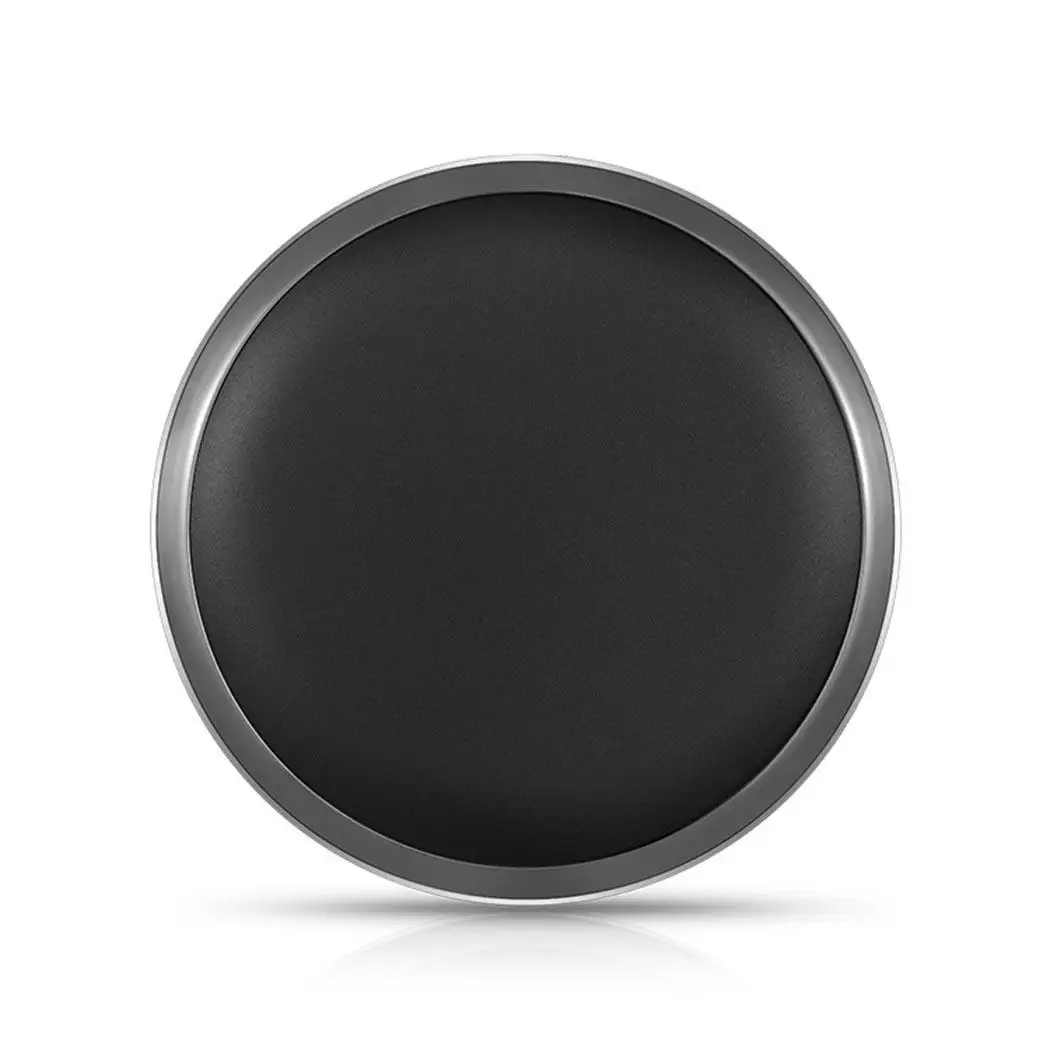 

Round Aluminum Alloy Wireless Charger Fast 9V 5V Charging 2000mA With indication function Micro USB QI UPCH15