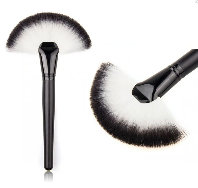 

New Soft Makeup Large Fan Brush Blush Powder Foundation Make Up Tool big fan Cosmetics brushes