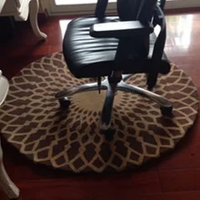 ALITEXTILEBTOC настраиваемый размер ковер спальня стул для гостиной Многофункциональный Мопс круговые полосы ковер ручной резки