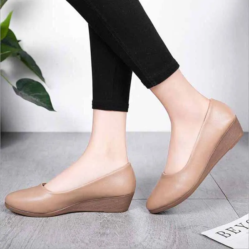 

Womens sandals shoe Woman Genuine Leather Flat Shoes Fashion Hand-sewn Leather Loafers Female hole hole shoes Women Flats