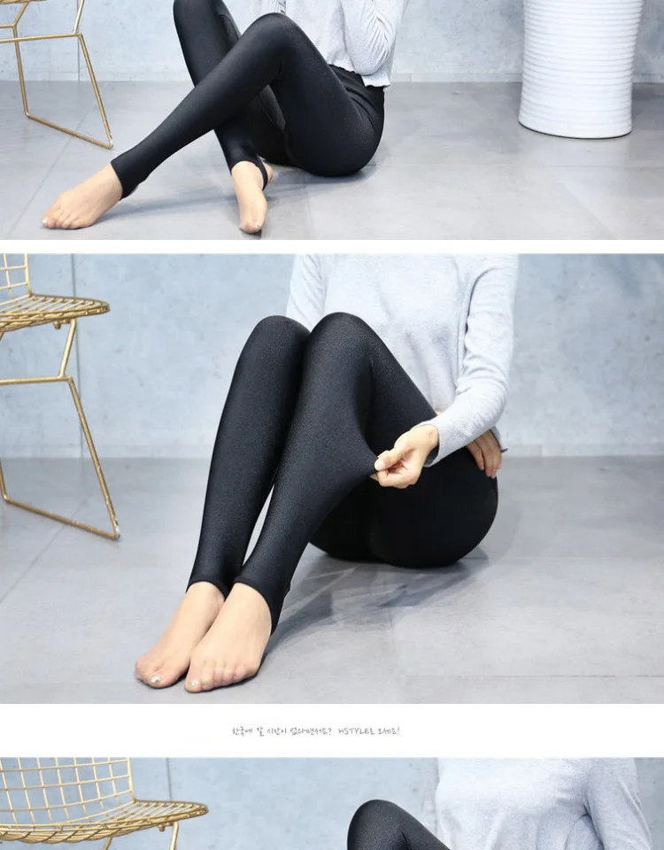 best leggings for women High Quality Winter Warm Women Leggings Plus Thick Velvet Mink Cashmere High Waist Glossy Pants Leggings Femme best leggings for women