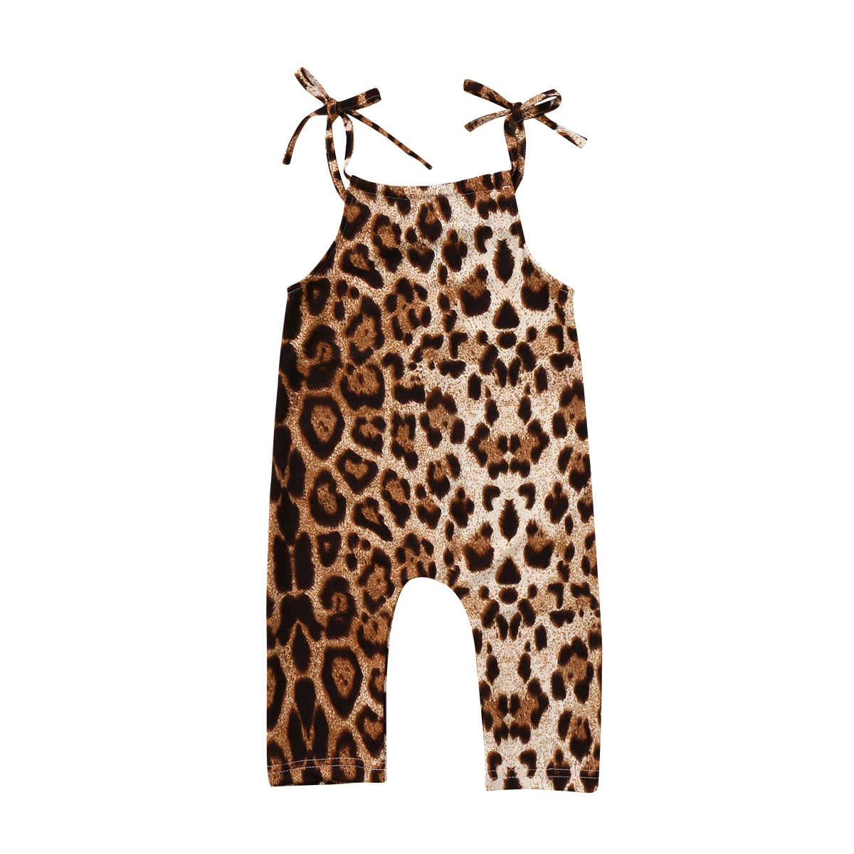 

Babys Girls Boys Clothes Summer Sleeveless Belt Leopard Pattern Romper Playsuit Costume Outfits Braces Baby Girl Boy Clothes