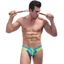 Стринги трусы Мужская купальная одежда, шорты Drawstring Underpant Плавание костюм Плавание ванный комплект пикантные пляжные бассейн носить брюки гей-бикини комплект