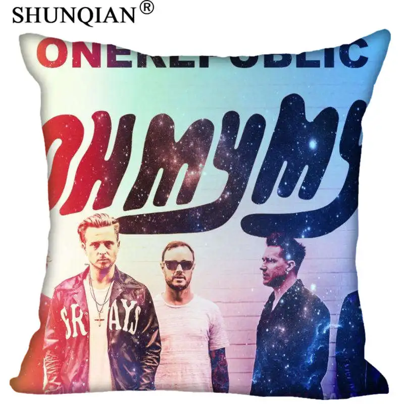 

High Quality OneRepublic Style throw Pillowcase Square Zippered Pillow Cover Custom Gift