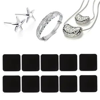 

10Pcs Jewelry Anti-Tarnish Paper Tab Strips for Silverware Jewelry Protection