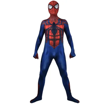 

Men The Scarlet Spider Cosplay Costumes Halloween Spider Zentai Suits Jumpsuits Event Ball Costumes Adult Kids
