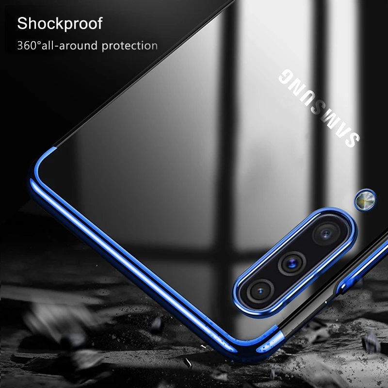 Прозрачный силиконовый чехол KEYSION для Samsung Galaxy A50 A30 A20 A10 A40 A70|Бамперы| |