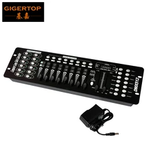 Gigertop TP-D01A Led сценическое освещение DMX 512 контроллер уплотненный размер AU/EU/US штепсельная Вилка питания Портативный программируемый сцен время выцветания