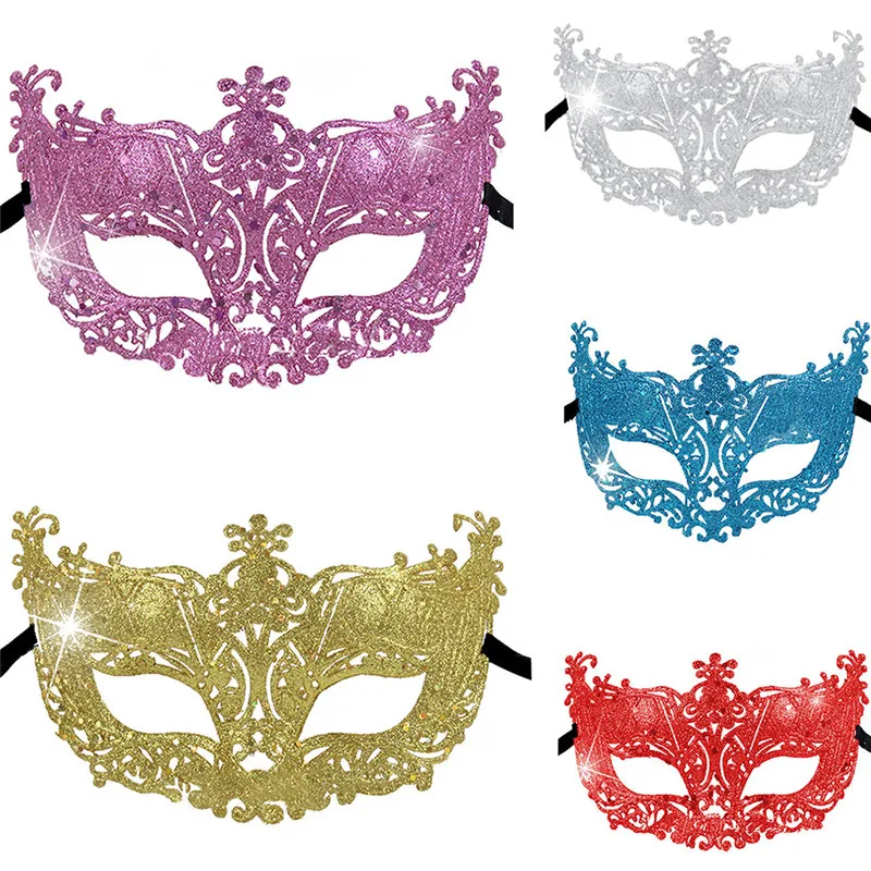 5 Colors New Halloween Party Mask Masquerade Mask Dress Venetian Eye Carnival Festival Sexy Mask 1PCS
