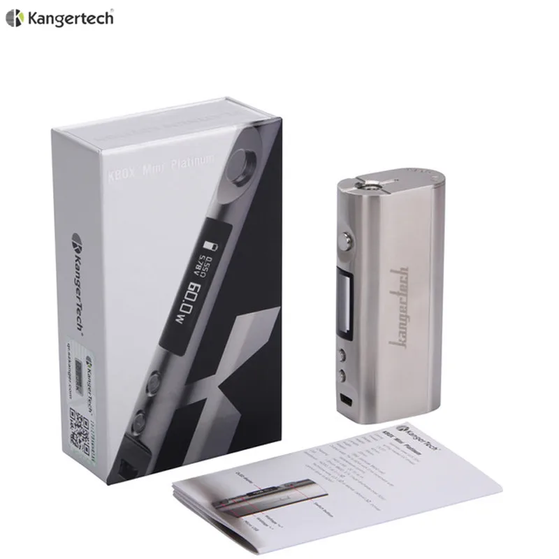100% оригинальный Kanger KBOX мини Платиновый контроль температуры 60 Вт коробка мод|box