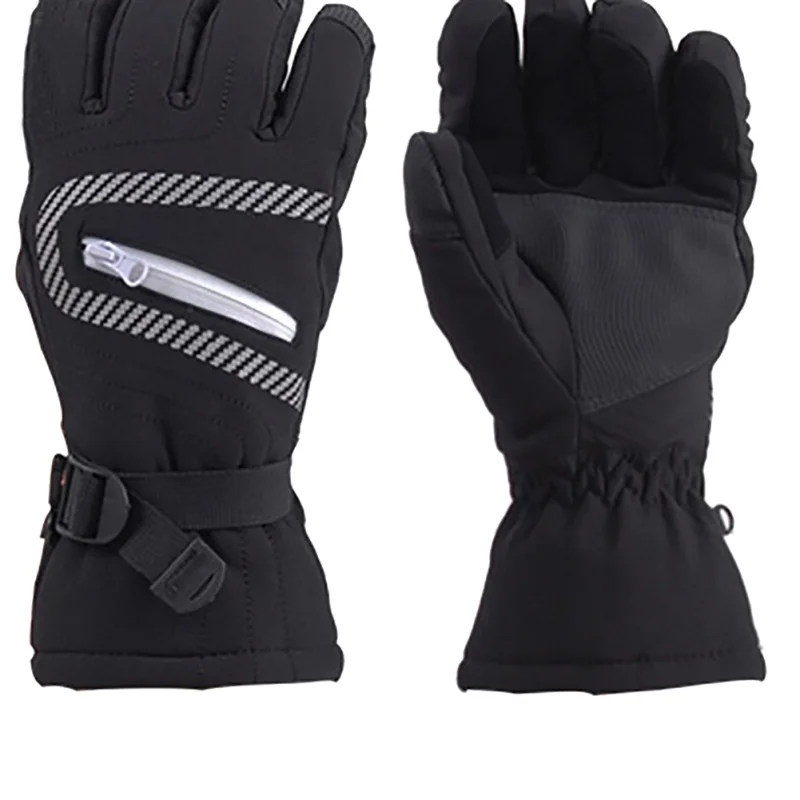 1 пара; зимние теплые водонепроницаемые лыжные перчатки для мальчиков и девочек, подростков и взрослых Спорт Велоспорт перчатки, ветрозащитные перчатки для катания на лыжах, сноуборда