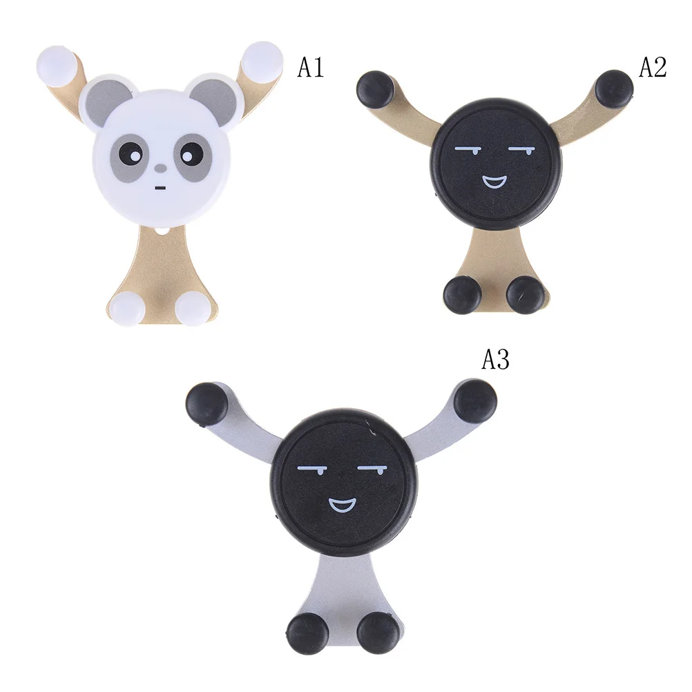 

360 Degree Rotation Car Phone Holder Aluminium Alloy Cute Style Car Phone Holder For Phone In Car