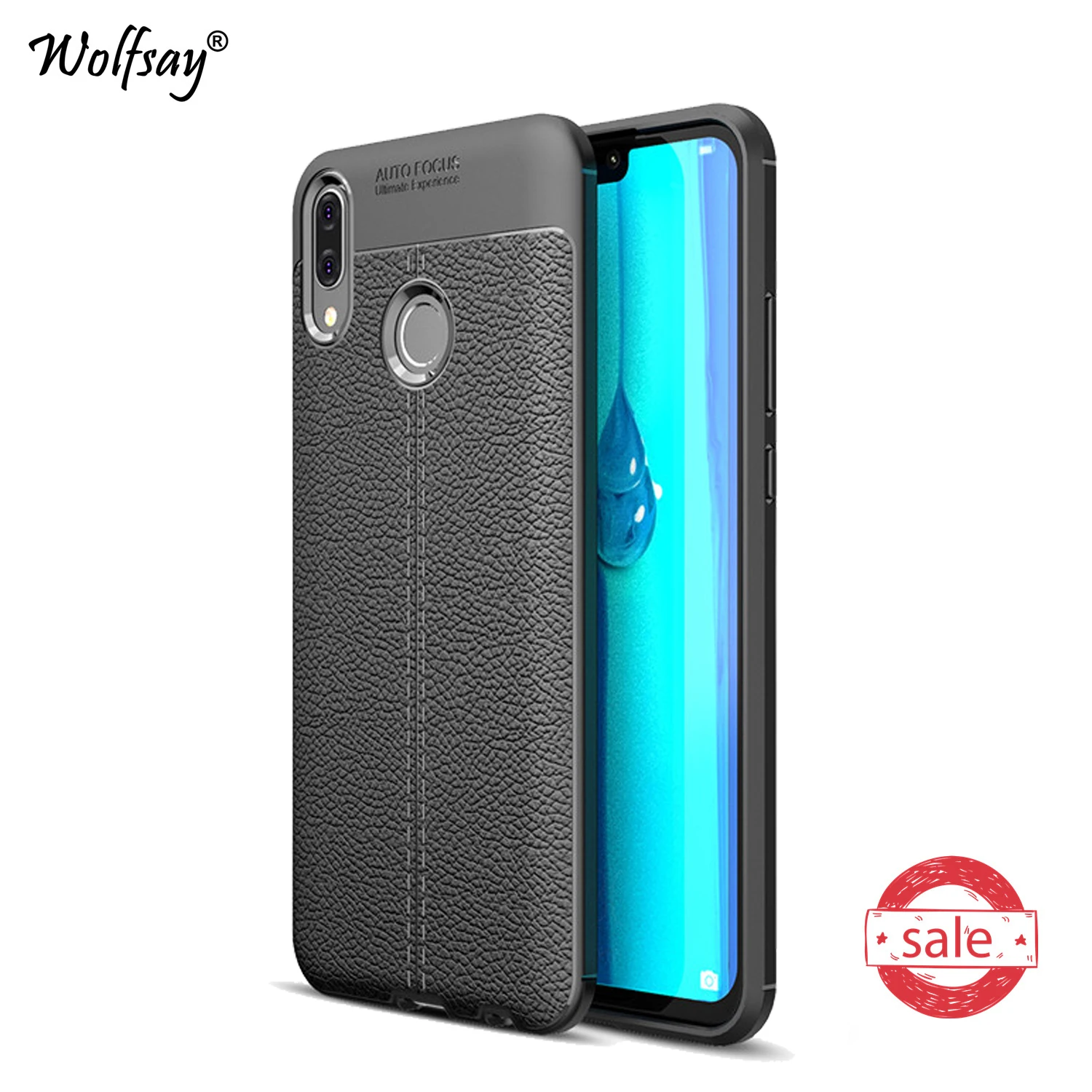 Cover Huawei Y9 2019 Case Shockproof Luxury Armor Rubber Phone Case For