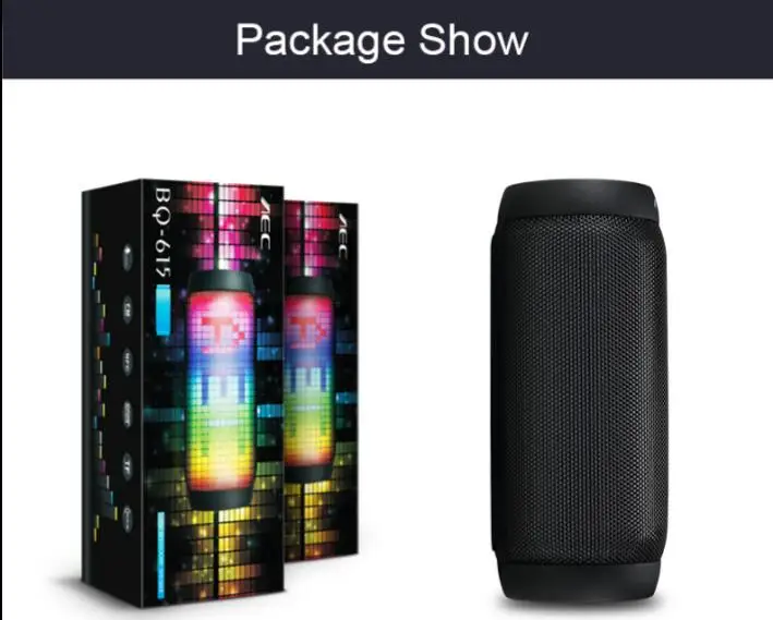 10W led bottle bluetooth speaker nfc tf  (15)