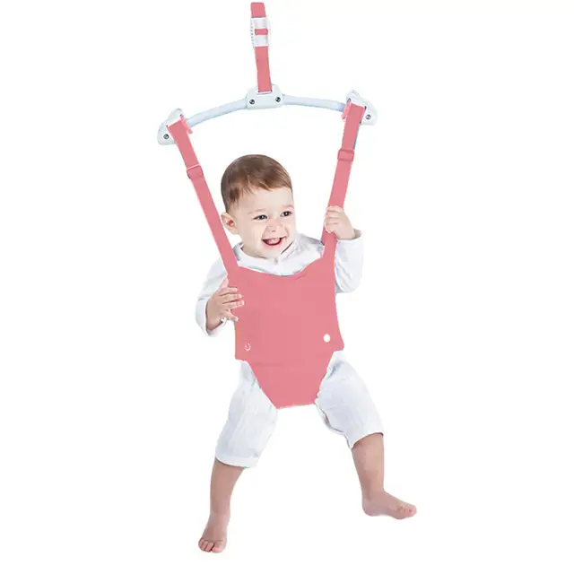 Us 51 99 33 Off Baby Jumper Exerciser With Door Clamp Baby Exerciser For Active Babies That Love To Jump And Have Fun Baby Swing Hammock Seat In Toy