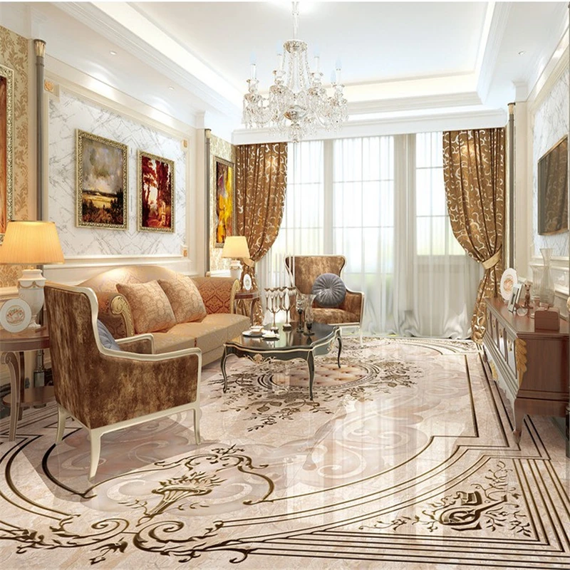 beibehang Home Decoration PVC waterproof floor Custom Photo
self-adhesive 3D floor 3d floor wallpapers Marble parquet floor 3D