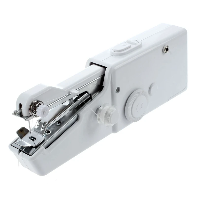 

Mini Home Travel Desk Portable Sew Quick Hand-held needle Clothes Sewing Machine