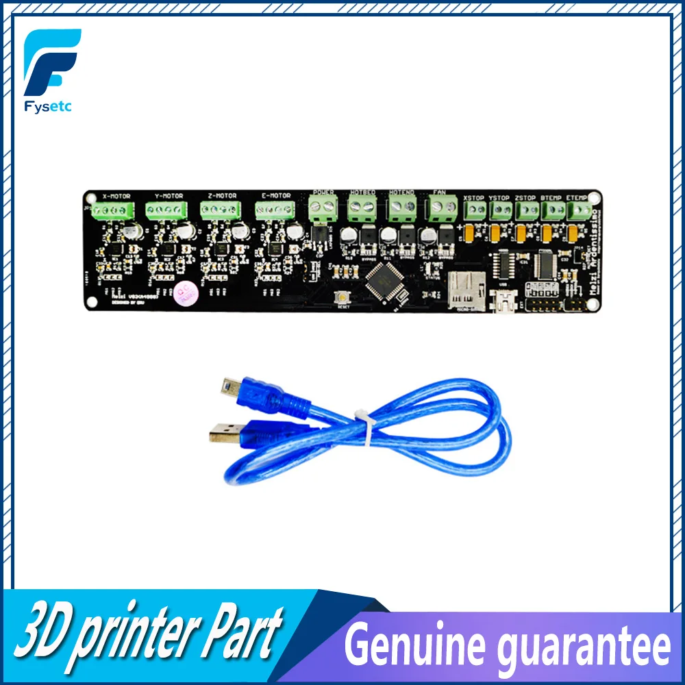 

3D printer control board DIY kit part tronxy Melzi 2.0 1284P 3D PRINTER PCB BOARD IC ATMEGA1284P accessories free shipping