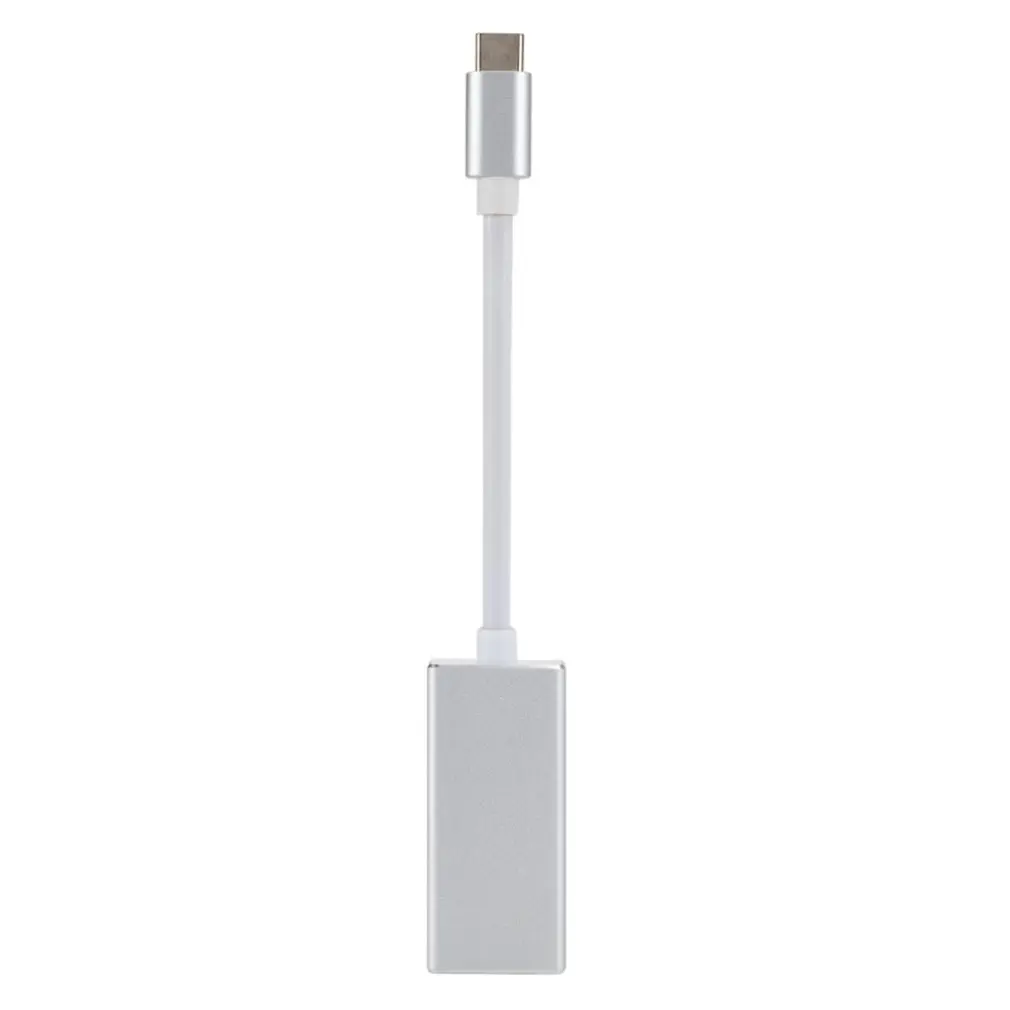 Портативный размер Thunderbolt 3 USB-C type-C преобразователь дисплейного порта 4 K 60Hz Стандартный DP type-C адаптер конвертер