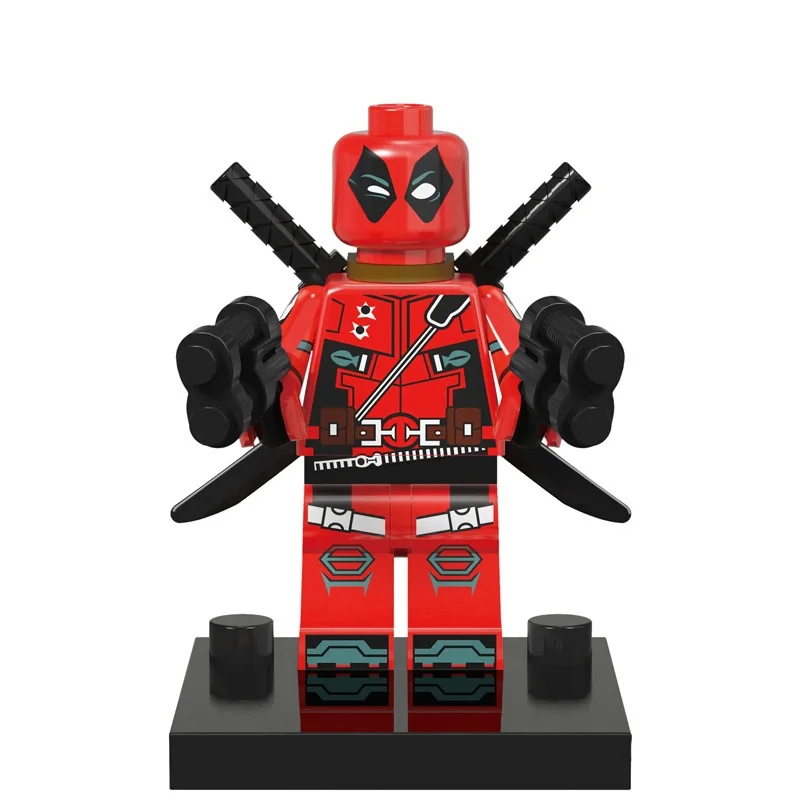 

ML033 Deadpool Action Figure DIY Super Heroes Building Block Sets Model Bricks Toys for Children