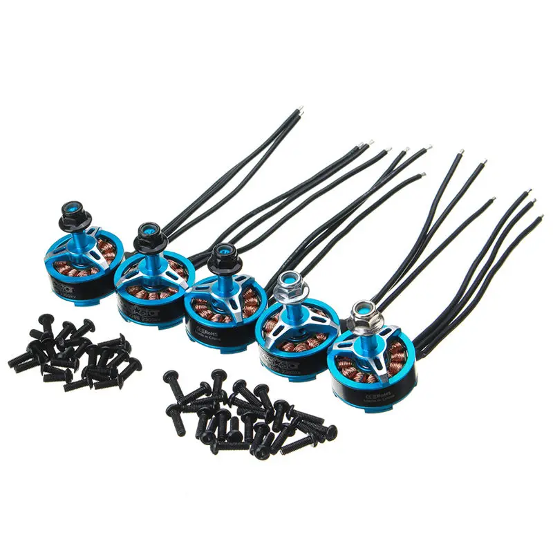 

5PCS Racerstar SPROG X 2206 2300KV 3-4S Brushless Motor for Sprog Beginner RC Drone FPV Racing Spare Part Frame Part Accs
