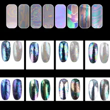 1pcs Starry Sky Shell Design Nail Art Transfer Foil Paper DIY Nail Polish Transfer Sticker Decorations Tools