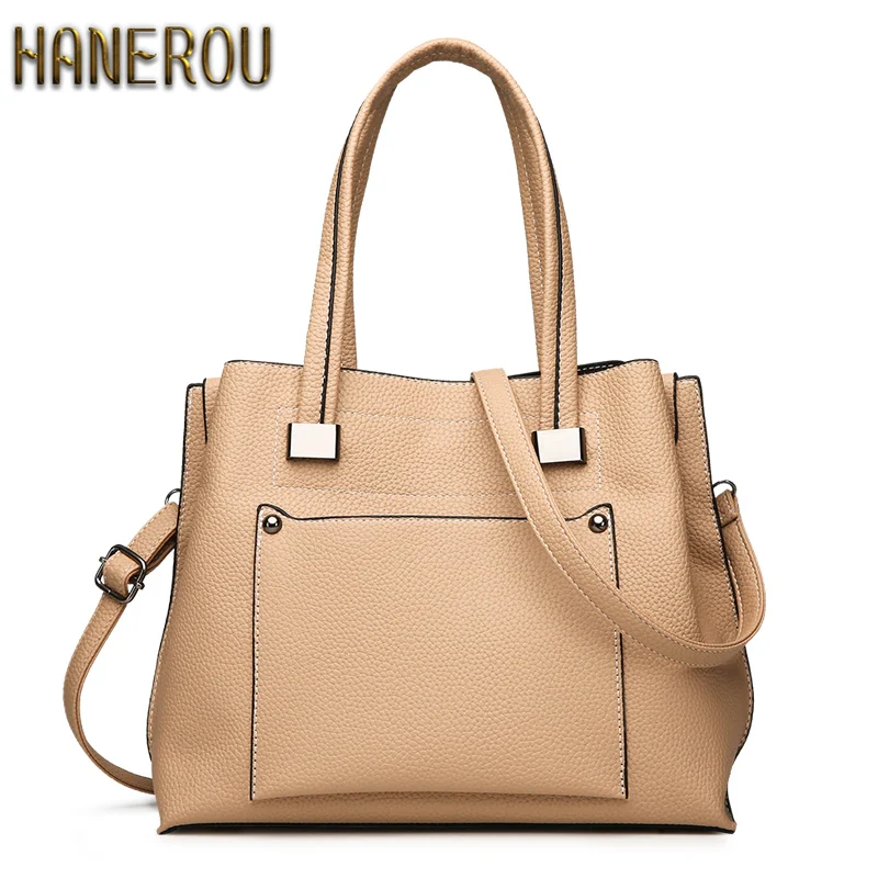 

Crossbody Bags For Women Luxury Brand 2018 PU Leather Tote Women Bag Large Ladies Popular Handbags Fashion Bucket Woman Bag Sacs