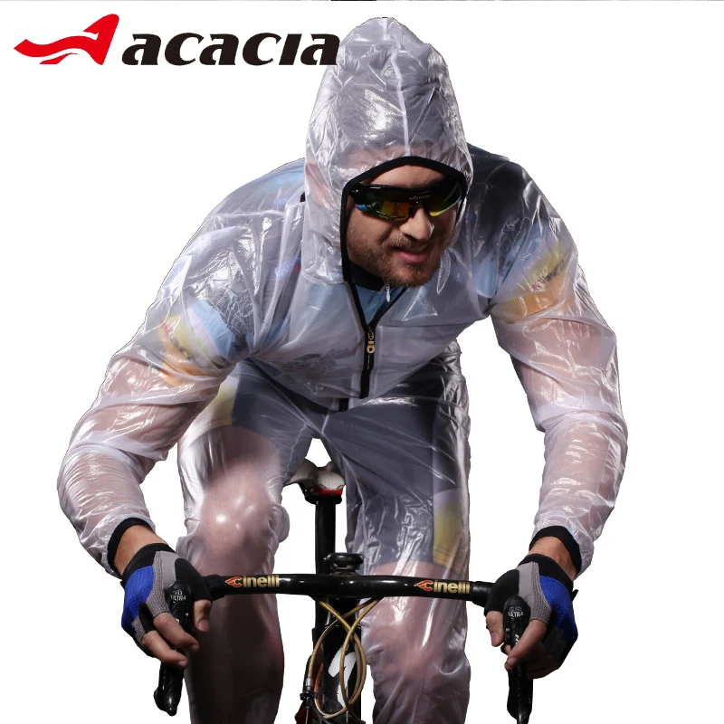 Impermeable Bicicleta Cycling Raincoat PVC Coats for Rain Motorcycle
