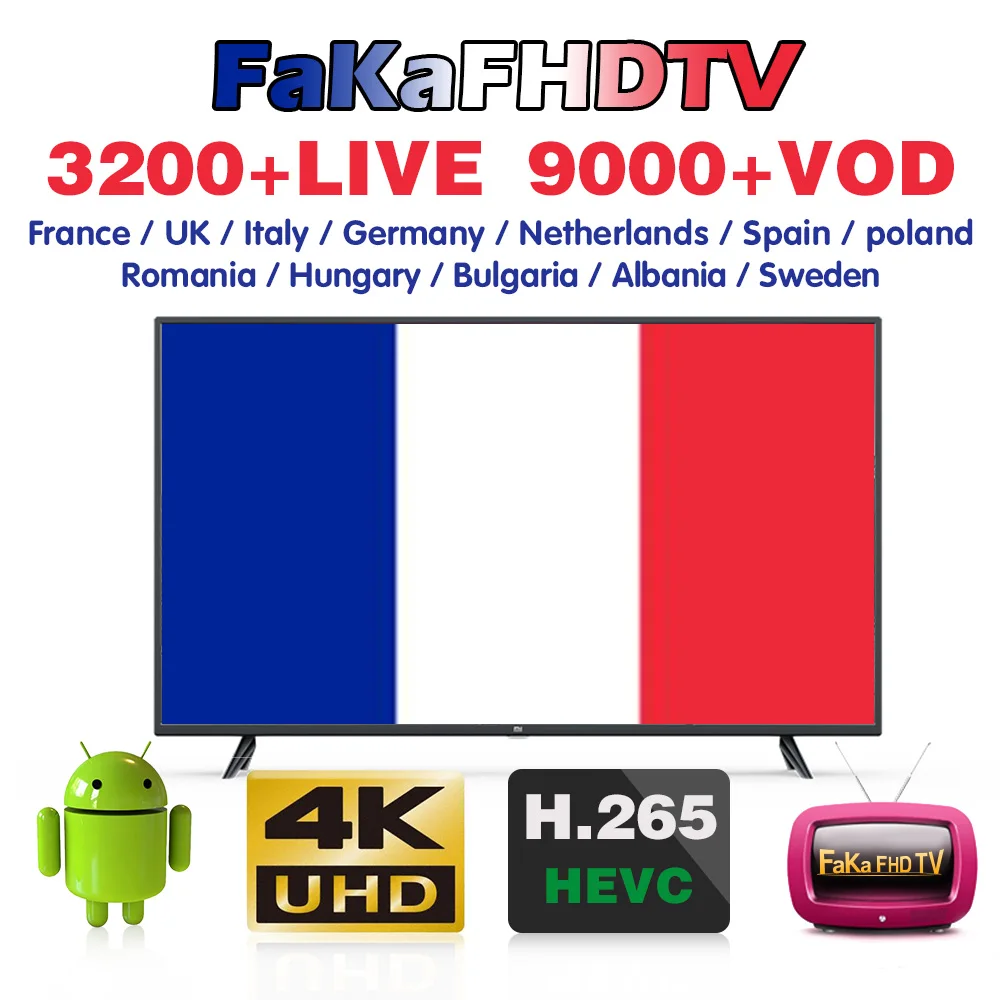 

French Italian IPTV Subscription for Android Romania Spain IP TV Germany Albania Portugal Poland IPTV UK Hungary Italy IPTV Code