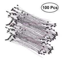 100Pcs Insect Pins Insect Needle Specimen Pins Stainless Steel With Plastic Box For School Lab Entomology Dissection Wholesale