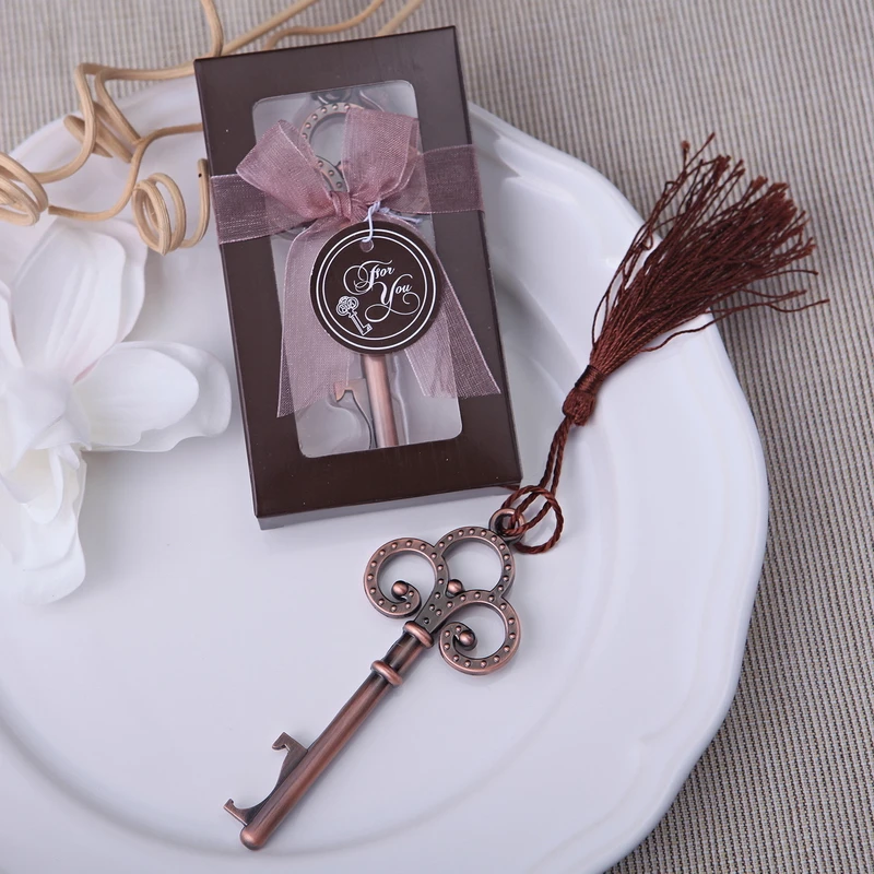 500 pcs Vintage Skeleton Key Bottle Opener wedding favors