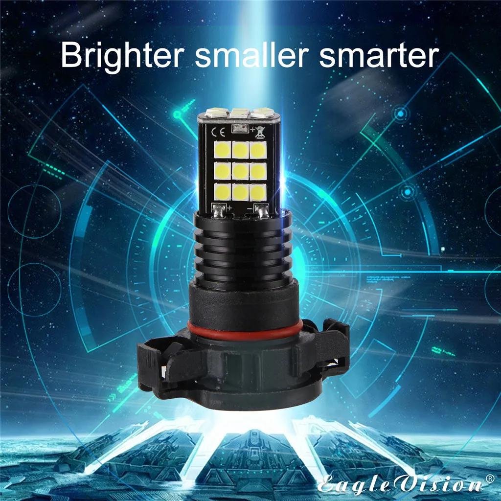 2 шт. H16 5202 3030 24 SMD светодиодный RGB Автомобильная фара противотуманная лампа 24 Вт 6000 К с ведущей в отрасли производительностью reliabilibi 8Z