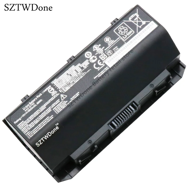SZTWDone new A42 G750 Laptop Battery for ASUS ROG G750 Series G750J