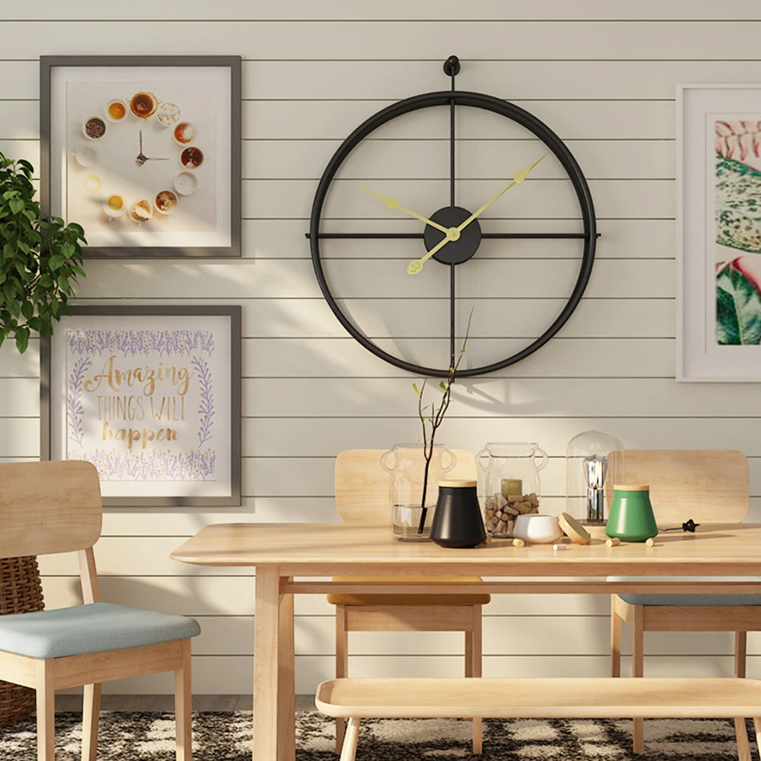 

55cm Large Silent Wall Clock Modern Design Clocks Home Livingroom Decor Office European Style Hanging Wall Watch Clocks 2019