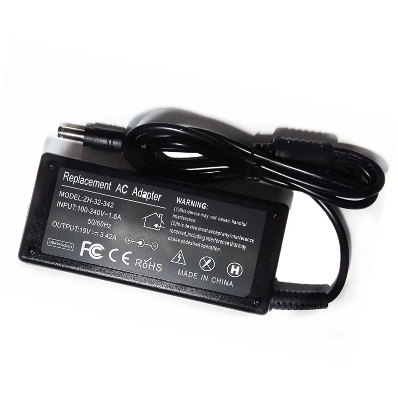 19V 3.42A 65W 5.5X1.7mm Laptop Power Supply Notebook AC Adapter for