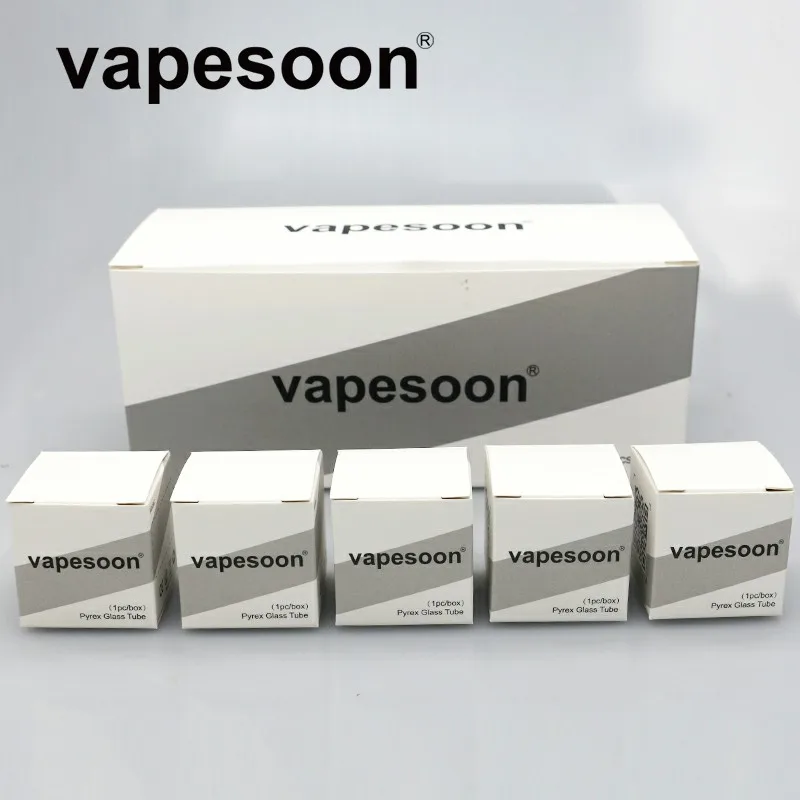 20 шт. оригинальный vapesoon сменная стеклянная трубка Pyrex для Vaporesso 2 5 мл Target Pro Tank Atomizer