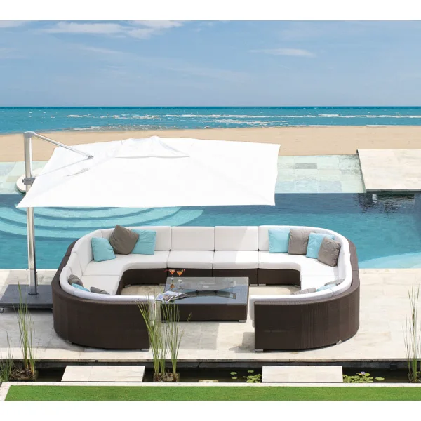 

SIGMA trade assurance outdoor poly rattan artificial rattan garden furniture