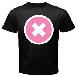 Новая мужская черная футболка с логотипом Тони Чоппер, размер S до 3XL, куртка, кожаная футболка из денима, Топы camiseta