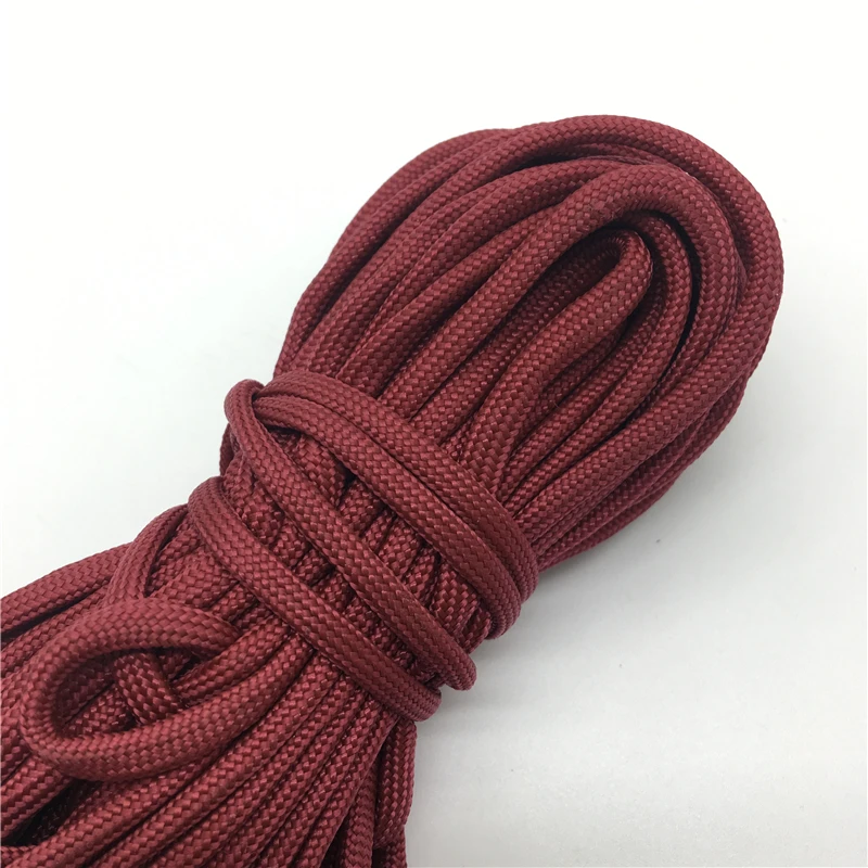 10Yards Paracord 550 Parachute Cord Lanyard Rope Mil Spec Type III 7 Strand Climbing Camping Survival Equipment DIY Paracord