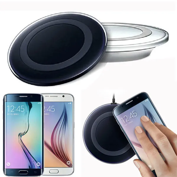 

S6 Qi Wireless Phone Charger For iPhone X 8 Plus Samsung Note 8 S8 S7
