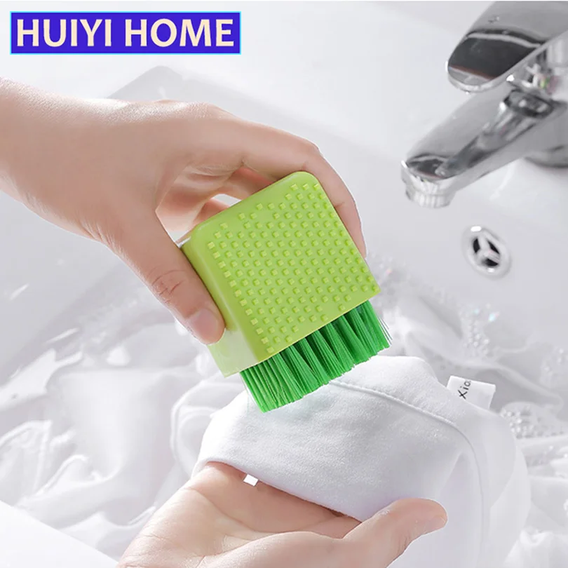

Multi-Purpose Cleaning Brush Silicone Underwear Shoes Washing Brush Not Damage Clothes Bathroom Soft Laundry Brush EPD081