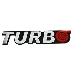 3D Металл Автомобиль TURBO задний багажник знак герба наклейки для hyundai Audi BMW Cadillac Chevrolet Ford Honda hyundai Mazda