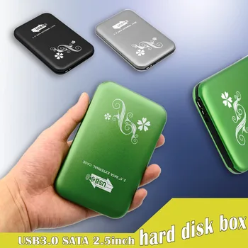 

High Speed Aluminium Usb 3.0 Usb3.0 Sata External 2.5 Inch Hdd Hd Hard Disk Drive Storage Enclosure Case Cover Box Bag