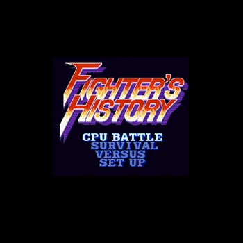 

Fighter's History 16 bit Big Gray Game Card For NTSC Game Player Drop Shipping